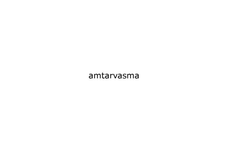 amtarvasma