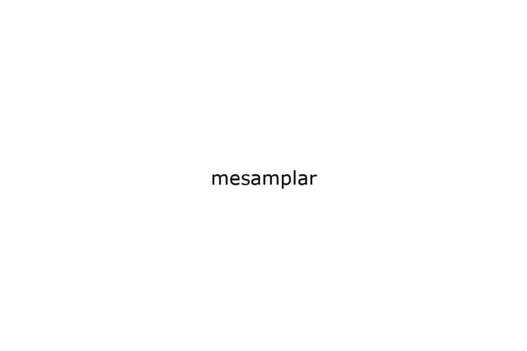 mesamplar