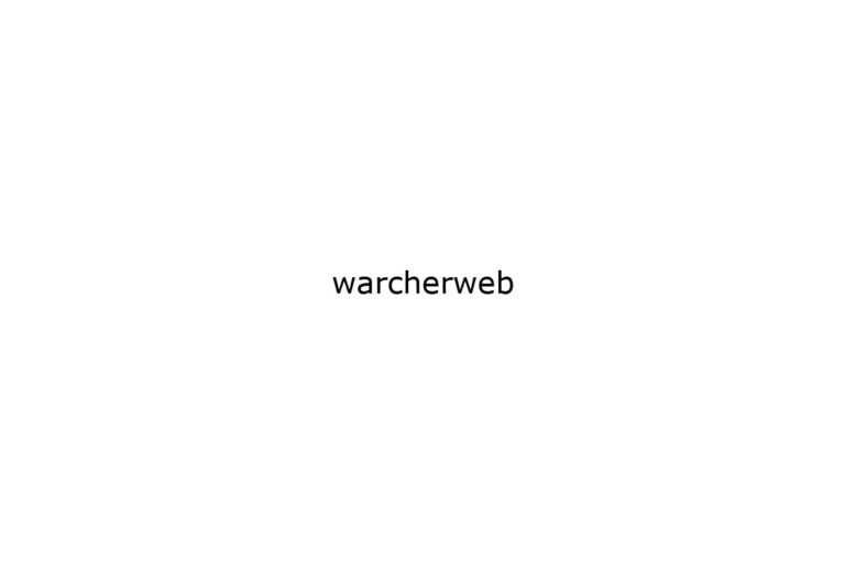 warcherweb