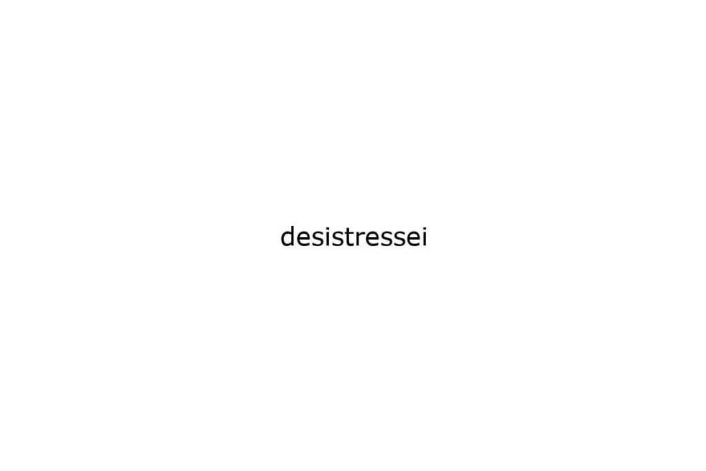 desistressei