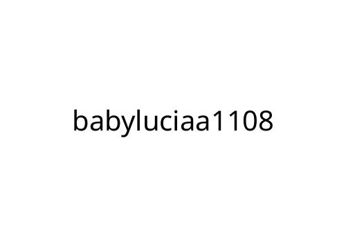 babyluciaa1108