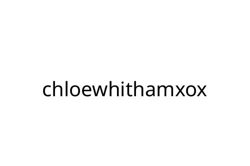 chloewhithamxox
