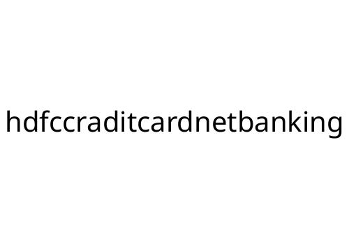 hdfccraditcardnetbanking