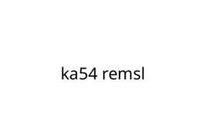 ka54 remsl