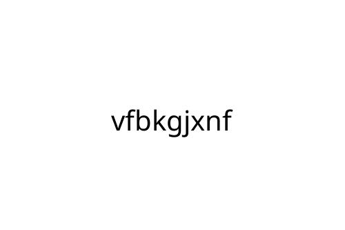 vfbkgjxnf