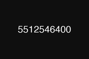5512546400