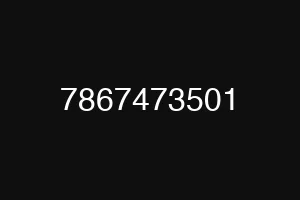 7867473501