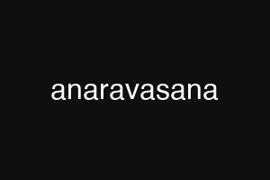 anaravasana