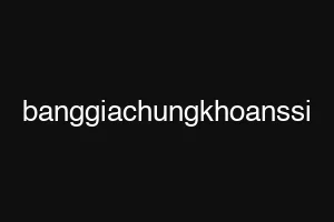 banggiachungkhoanssi