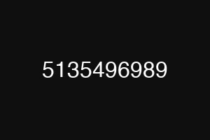 5135496989