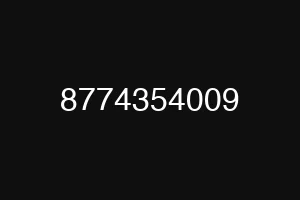 8774354009